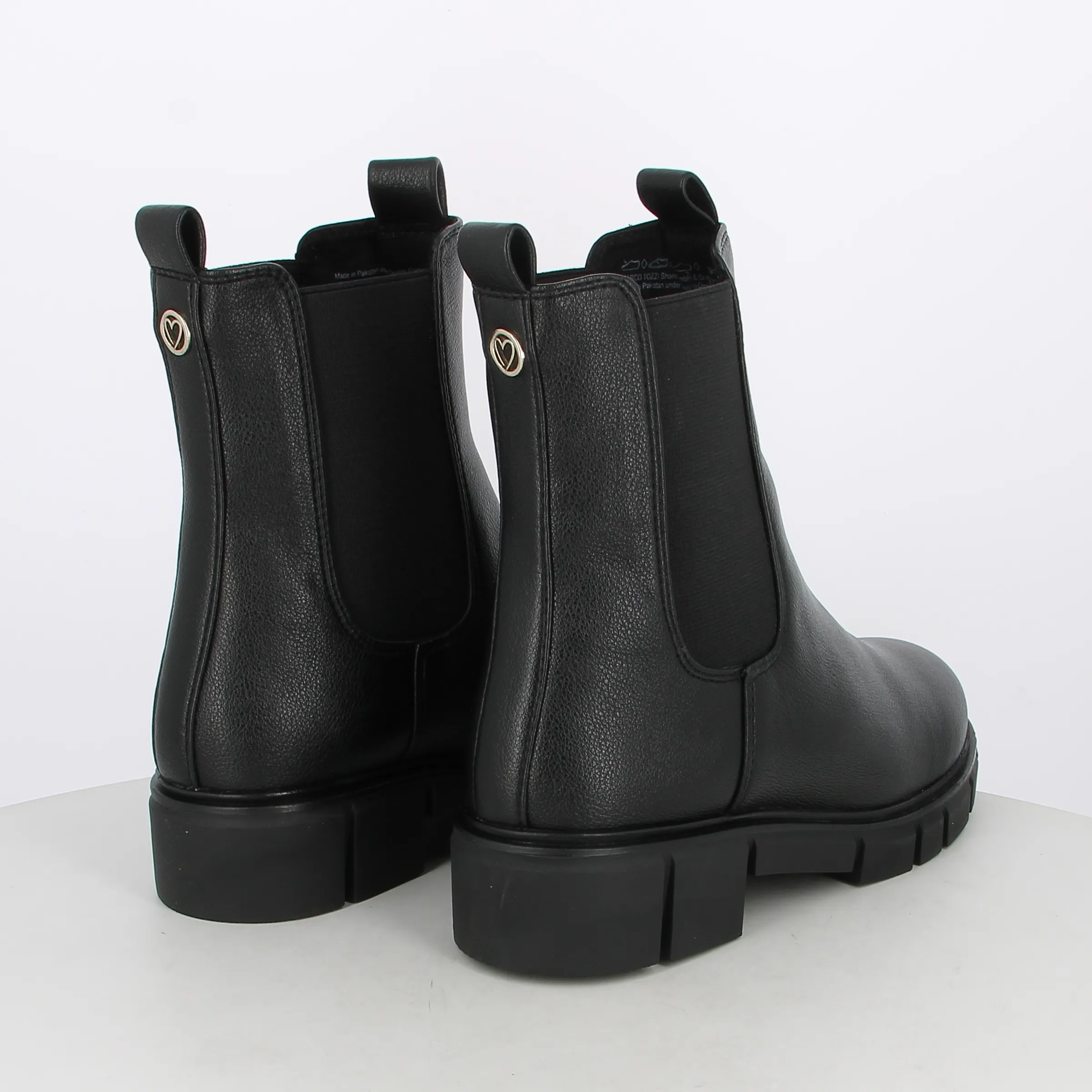 -----Marco Tozzi -----Stivaletti da donna combat con elastico ----