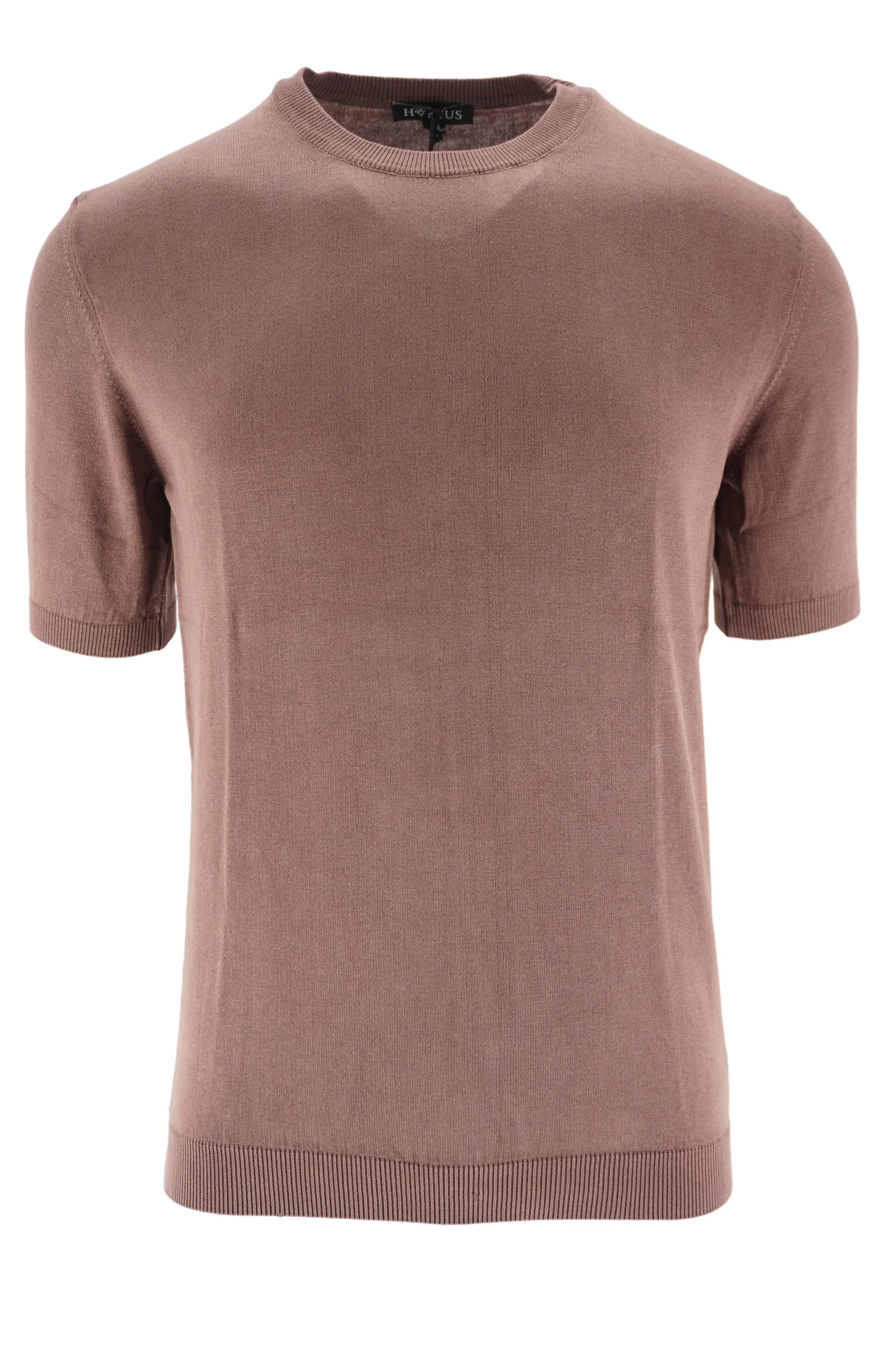 14 Gauge Cotton Thread T-Shirt / Brown