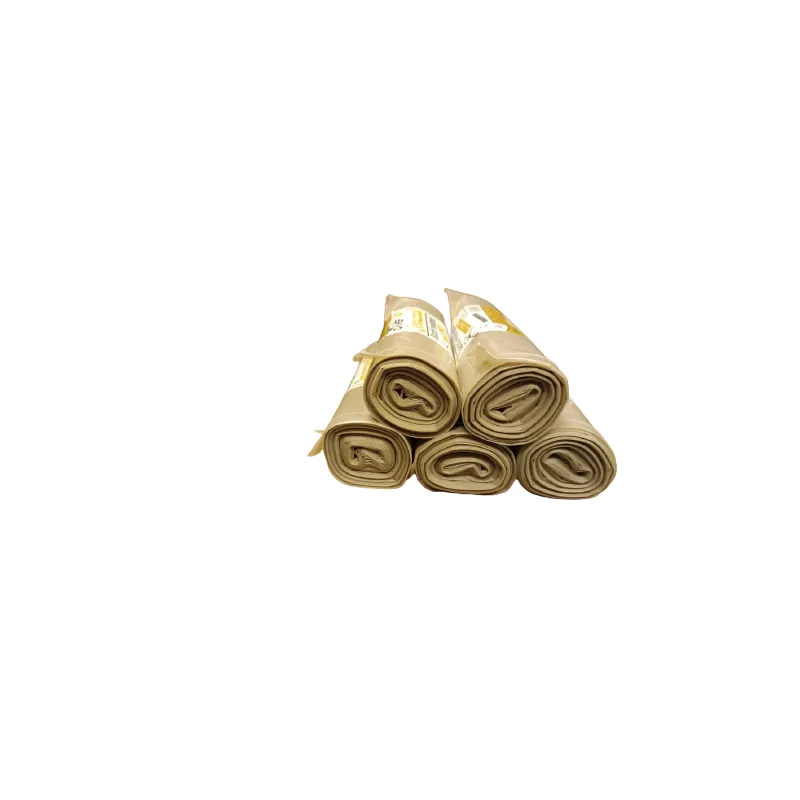 75 SACCHI (5 ROTOLI) SUPER RESISTENTI PER RIFIUTI 5982 55X70 AMBRA 40 LITRI PER IMMONDIZIA GAMEF