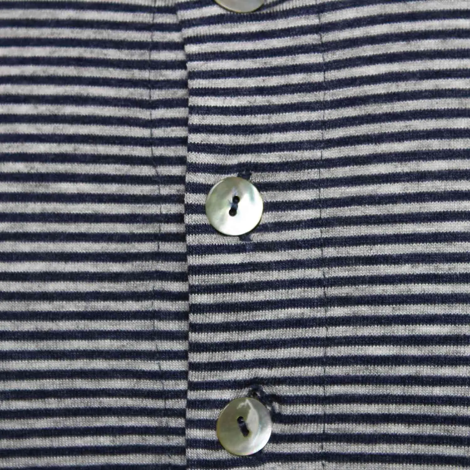 Abito Bambina Blu Top A Righe