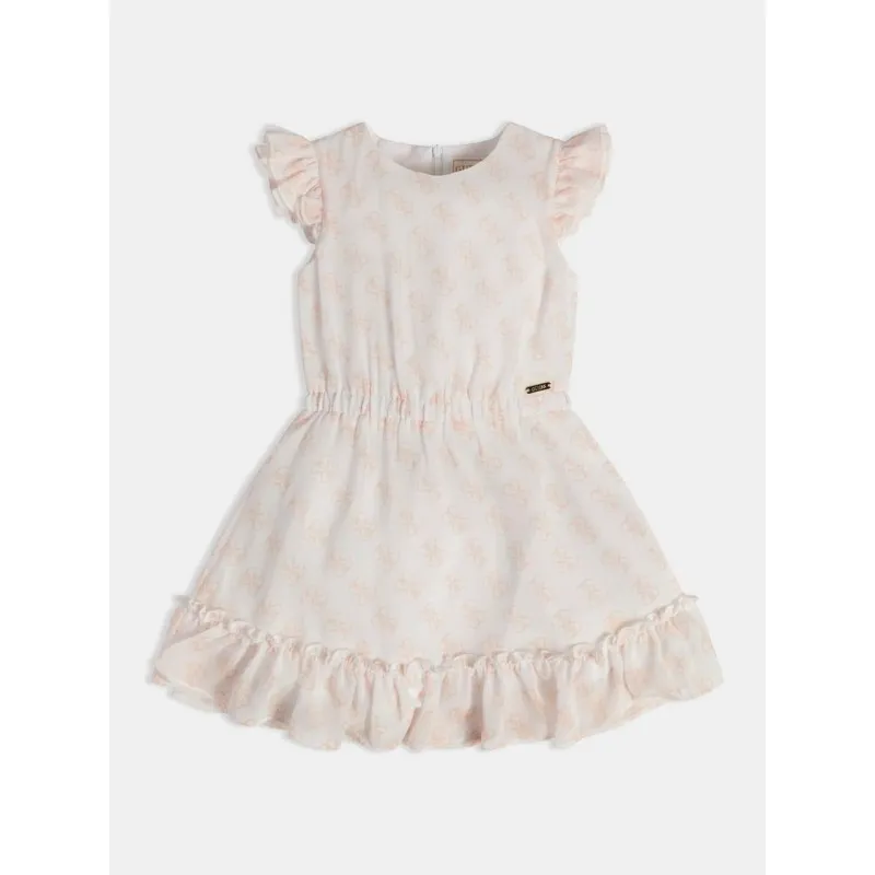 ABITO CON STAMPA LOGO 4G PER BAMBINI GUESS