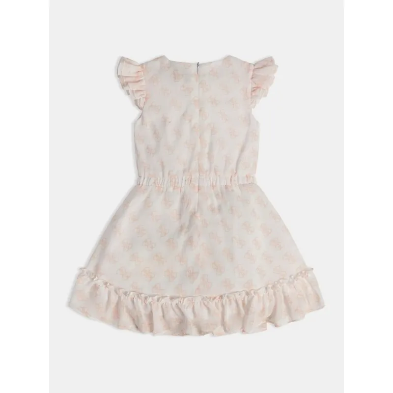 ABITO CON STAMPA LOGO 4G PER BAMBINI GUESS