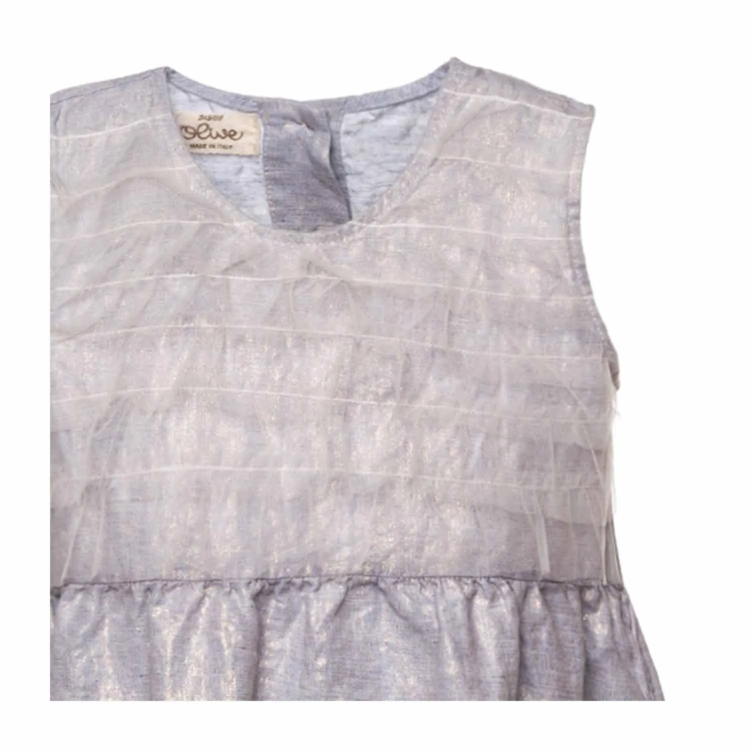 Abito In Lino Bimba E Bambina