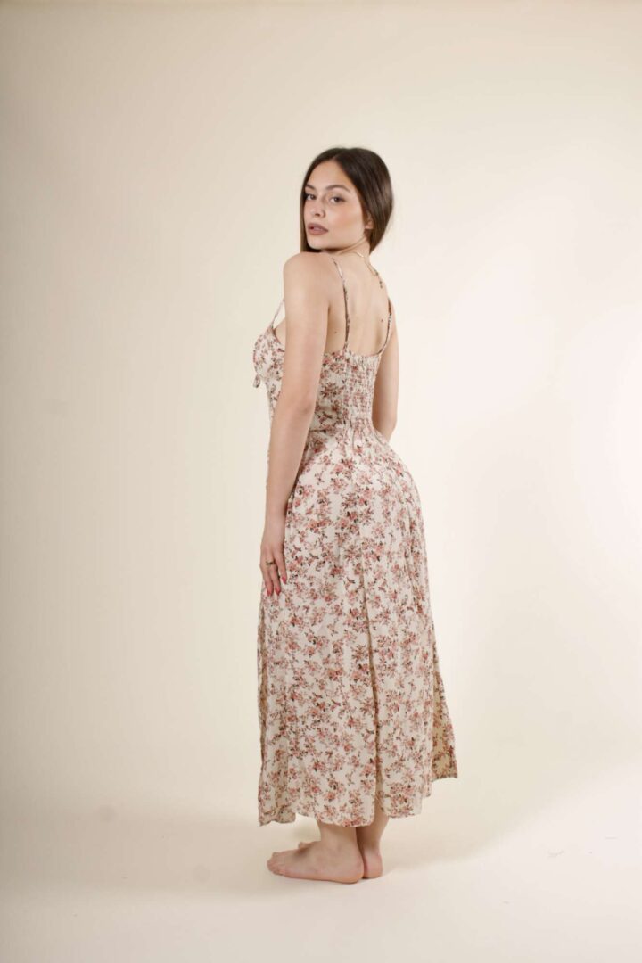 Abito Midi Fiori
