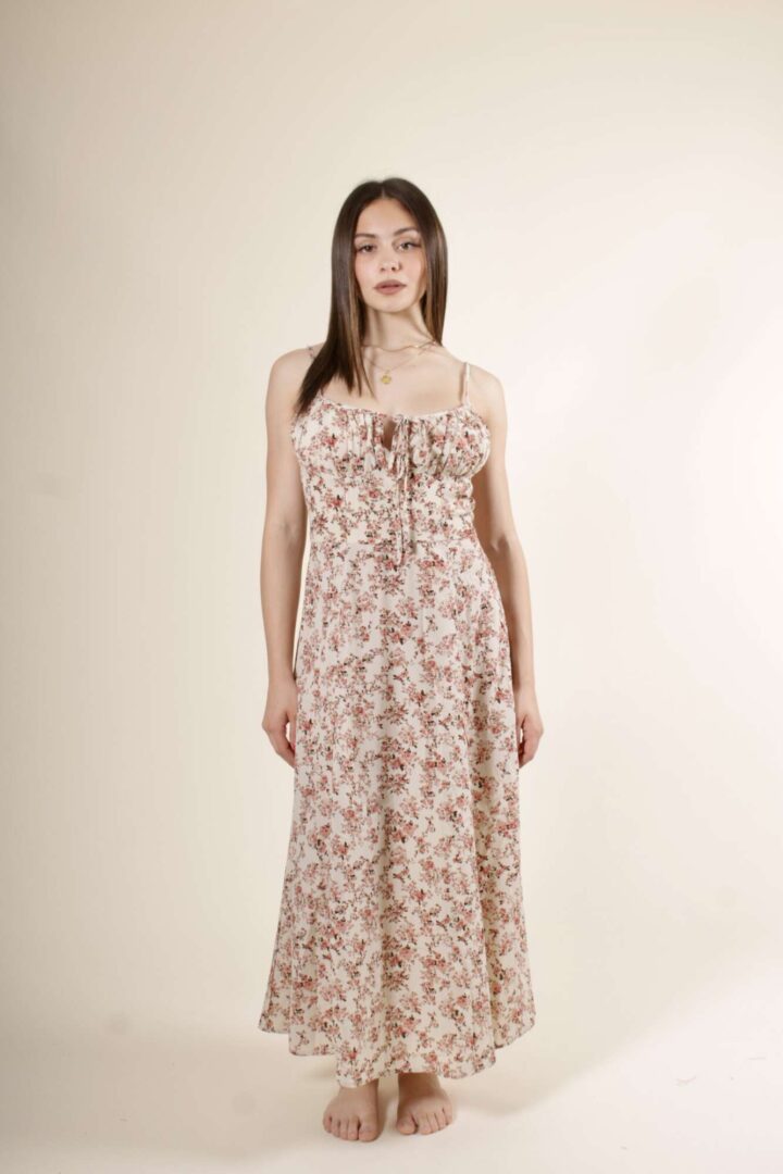 Abito Midi Fiori