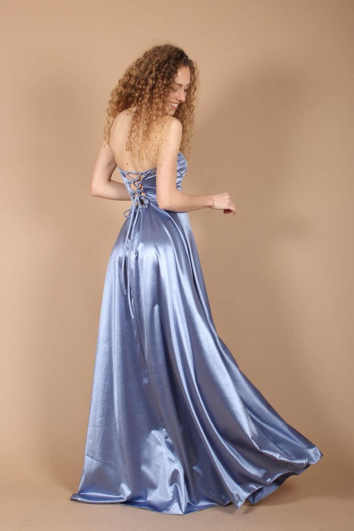 Abito Santin Fascia – Azzurro