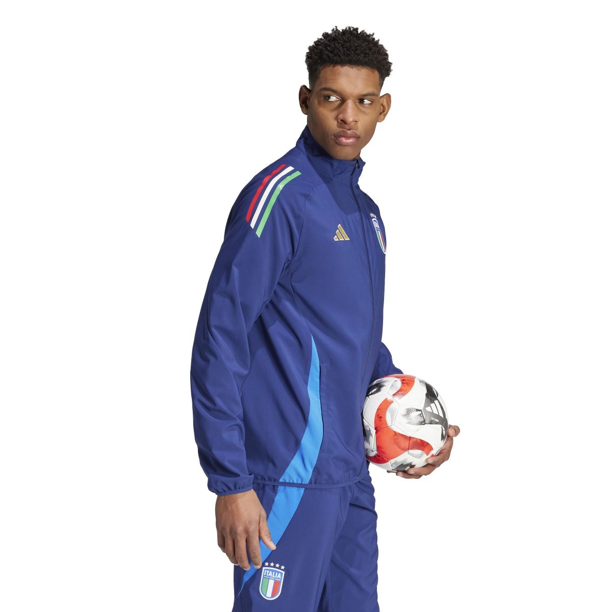 ADIDAS Felpa pre match italia figc