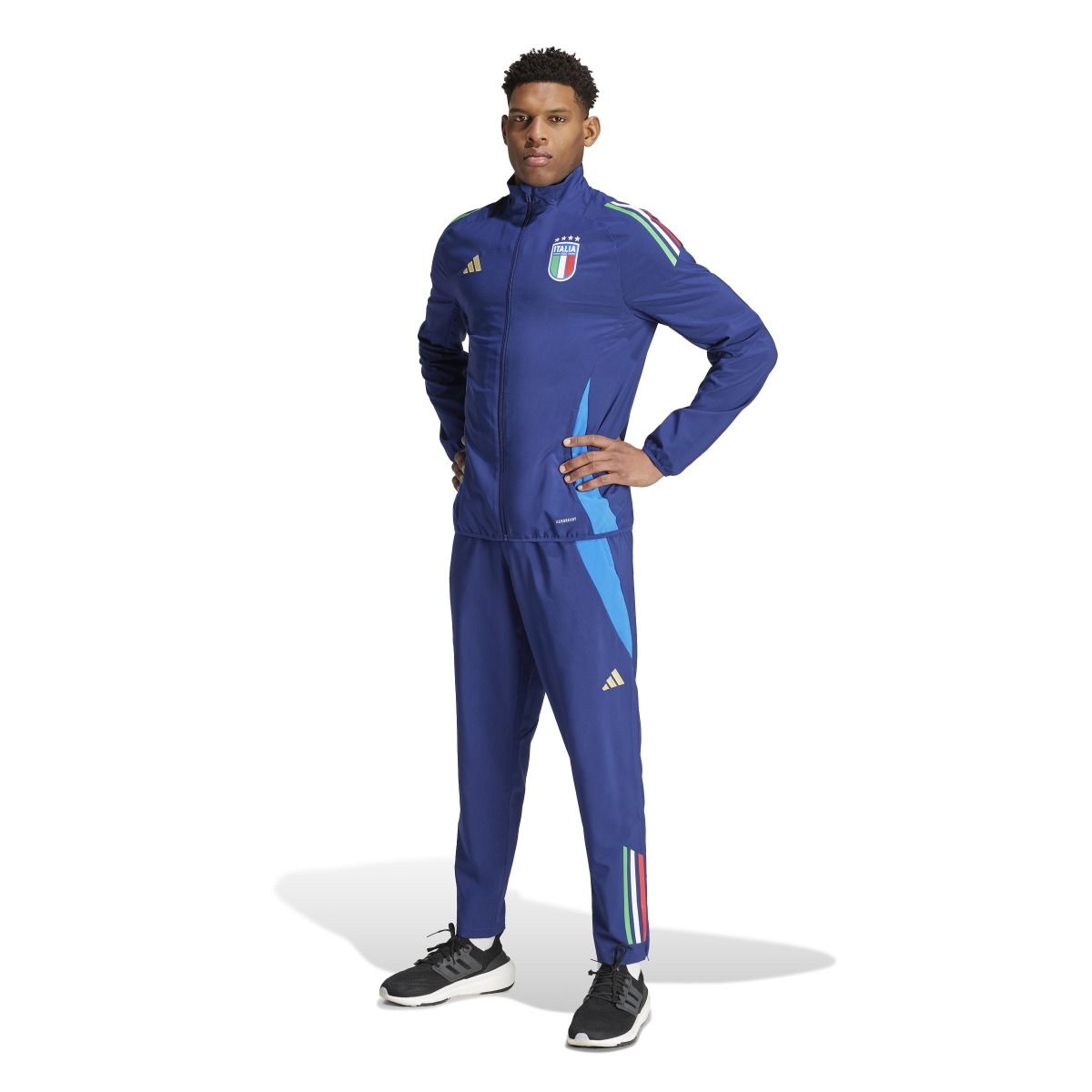 ADIDAS Felpa pre match italia figc
