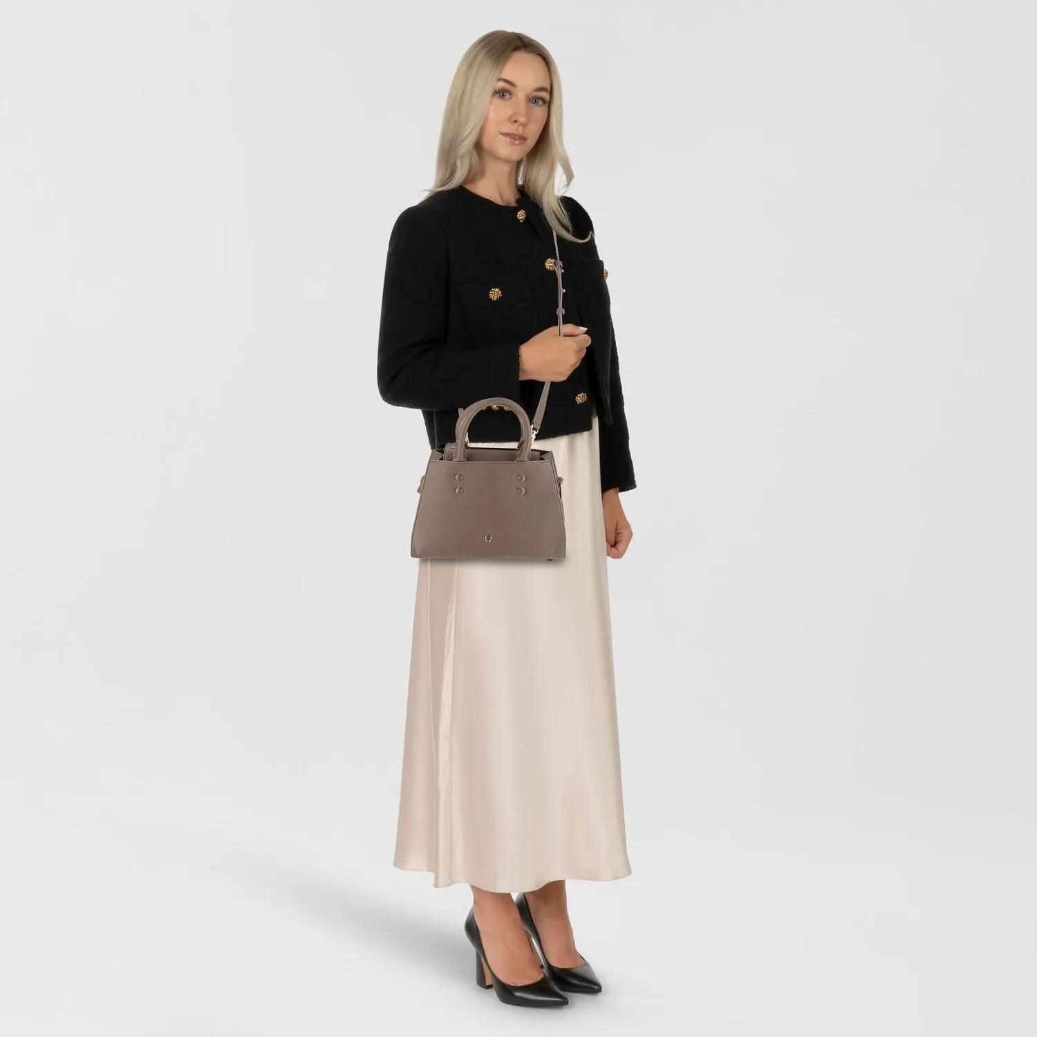 AIGNER Vika Borsa shopper Pelle 24 cm