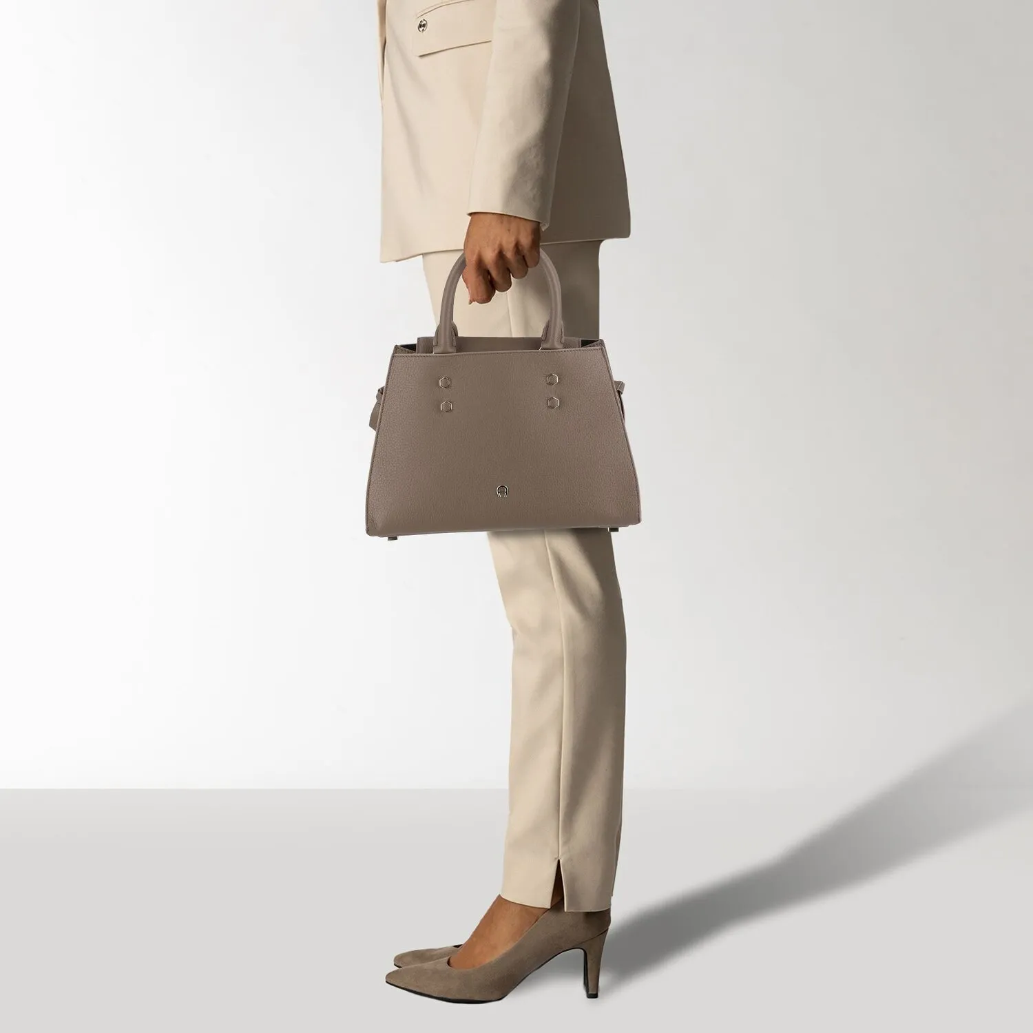 AIGNER Vika Borsa shopper Pelle 24 cm