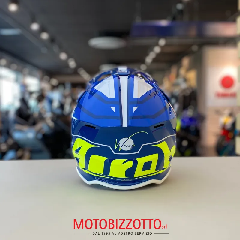 Airoh Wraap Mood Blue Gloss