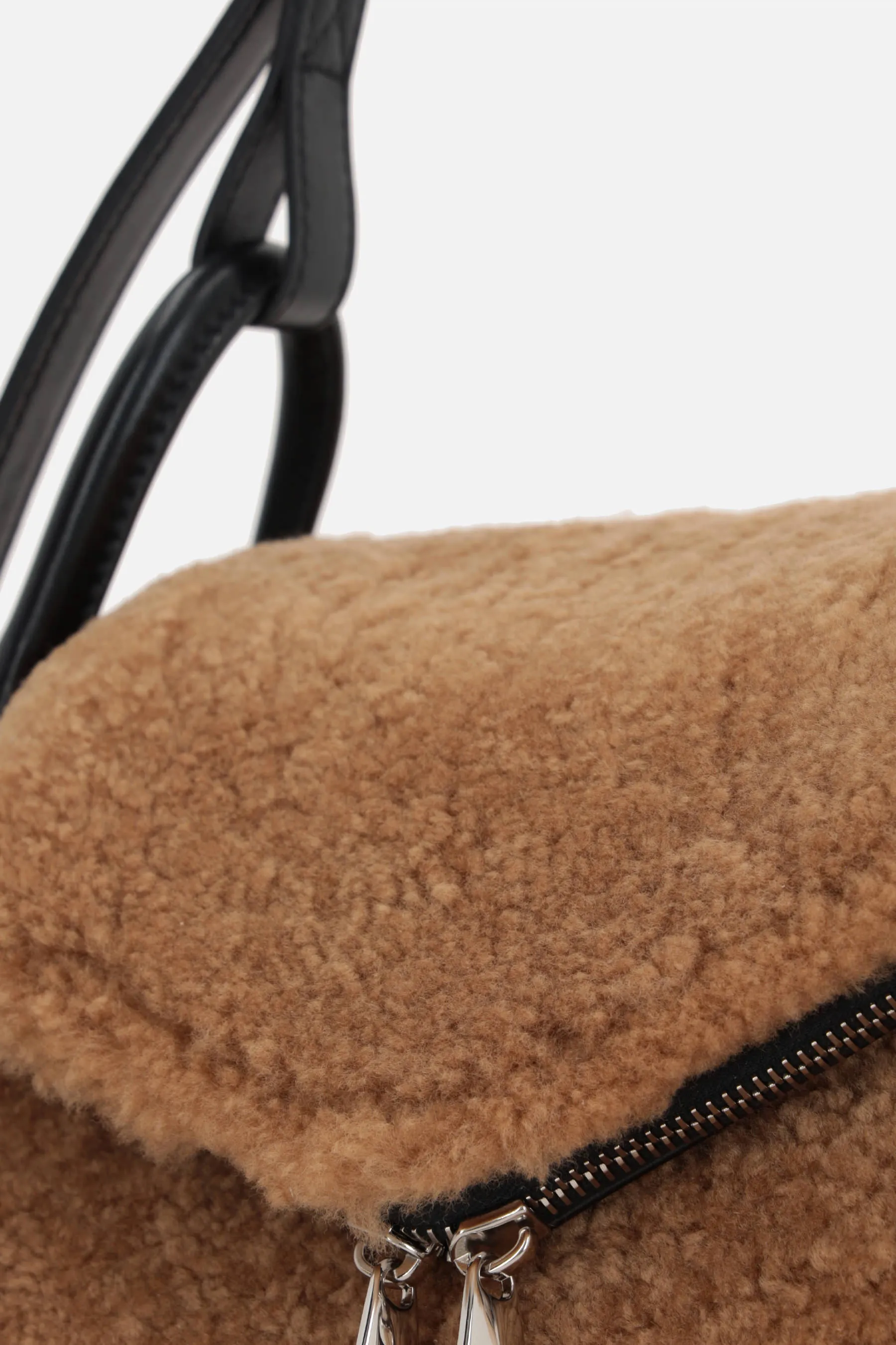  AMINA MUADDI borsa a mano Gemini in shearling 