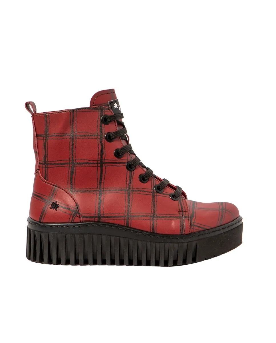 Art Company 1513F FANTASY RED TARTAN/BRIGHTON 