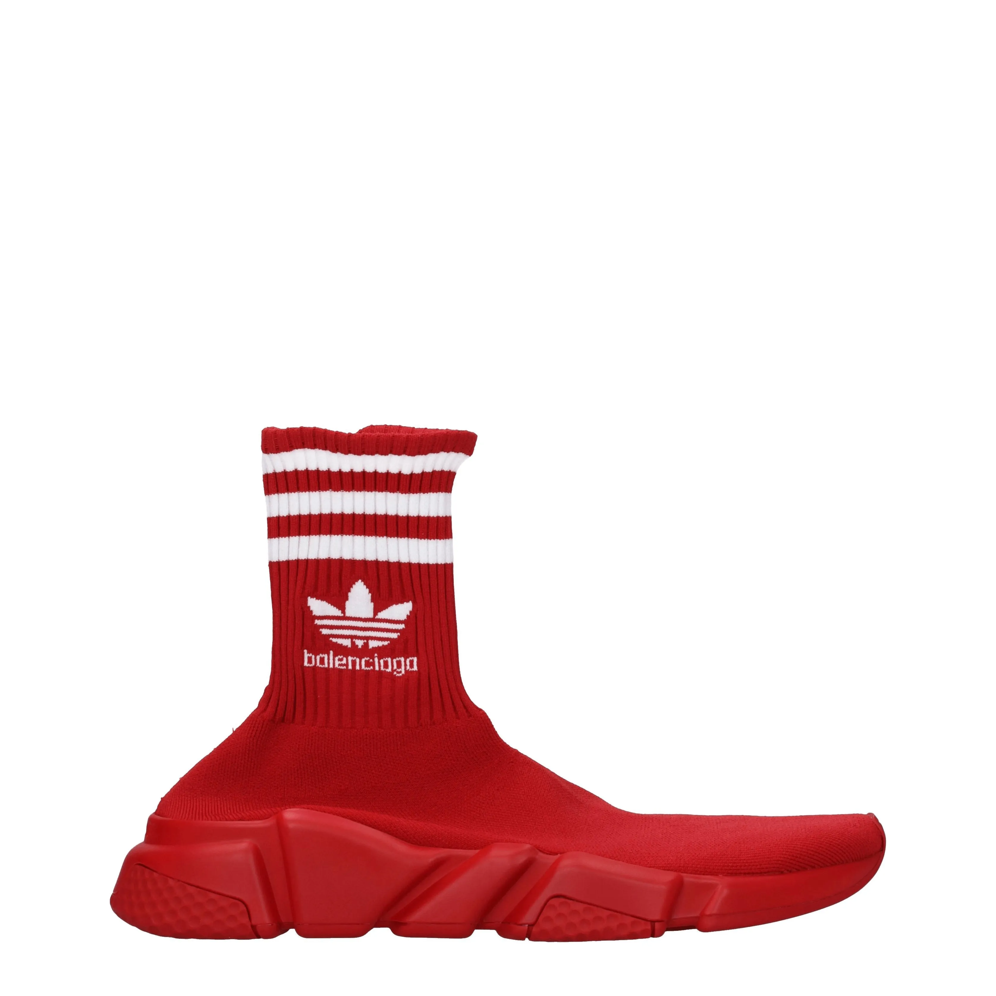 Balenciaga Sneakers Adidas speed Uomo Tessuto Rosso/Bianco