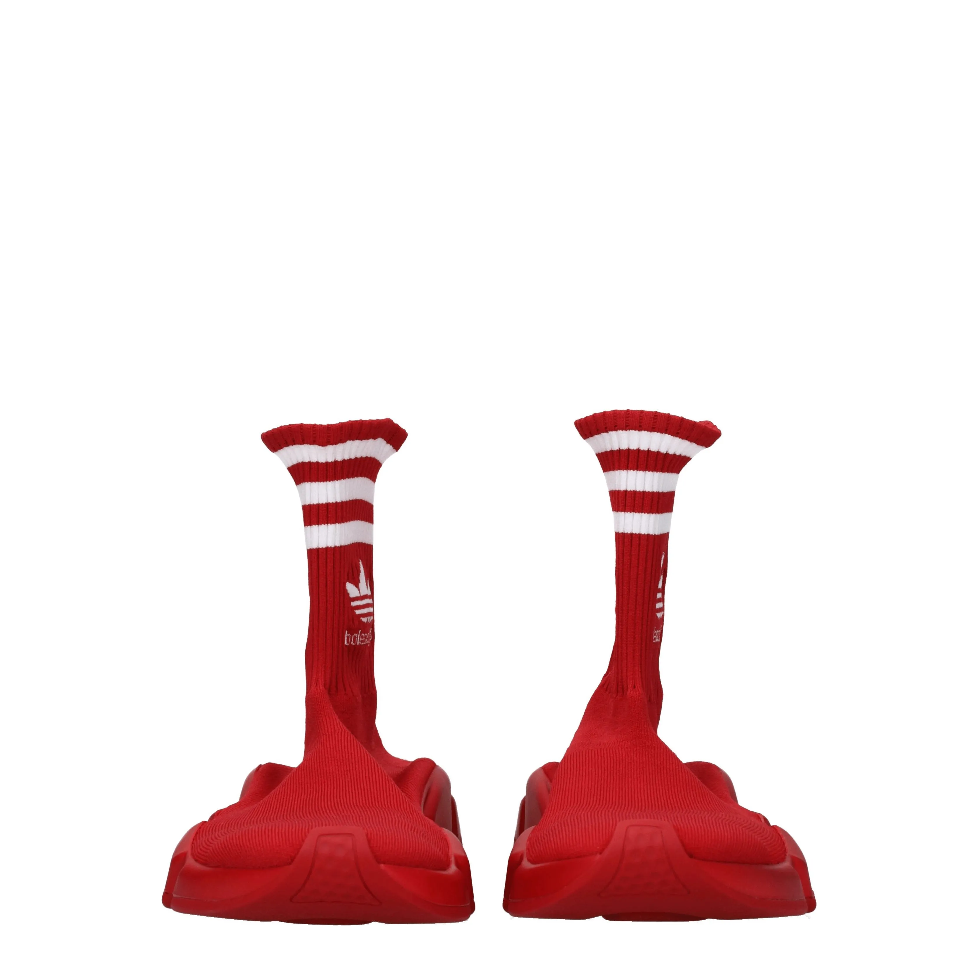 Balenciaga Sneakers Adidas speed Uomo Tessuto Rosso/Bianco