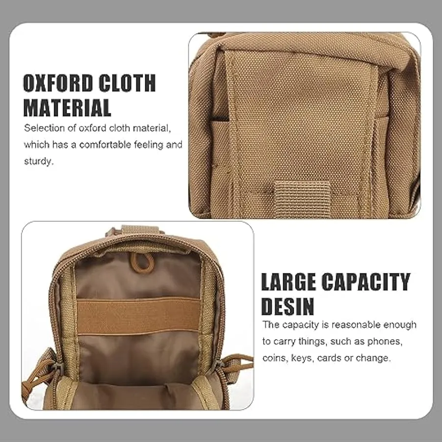 BESPORTBLE Piccolo Marsupio Custodia Per Telefono Piccola Custodia Per Attrezzi Borsa Uomo Per Custodia Con Clip Cintura Marsupi