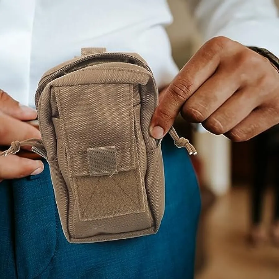 BESPORTBLE Piccolo Marsupio Custodia Per Telefono Piccola Custodia Per Attrezzi Borsa Uomo Per Custodia Con Clip Cintura Marsupi