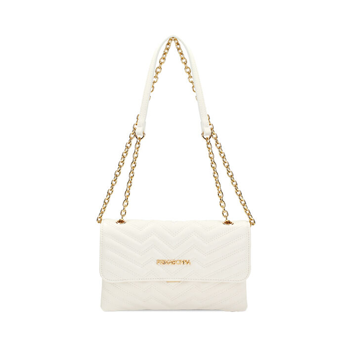 Borsa a tracolla bianca