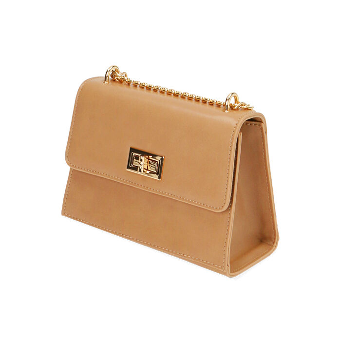 Borsa a tracolla camel
