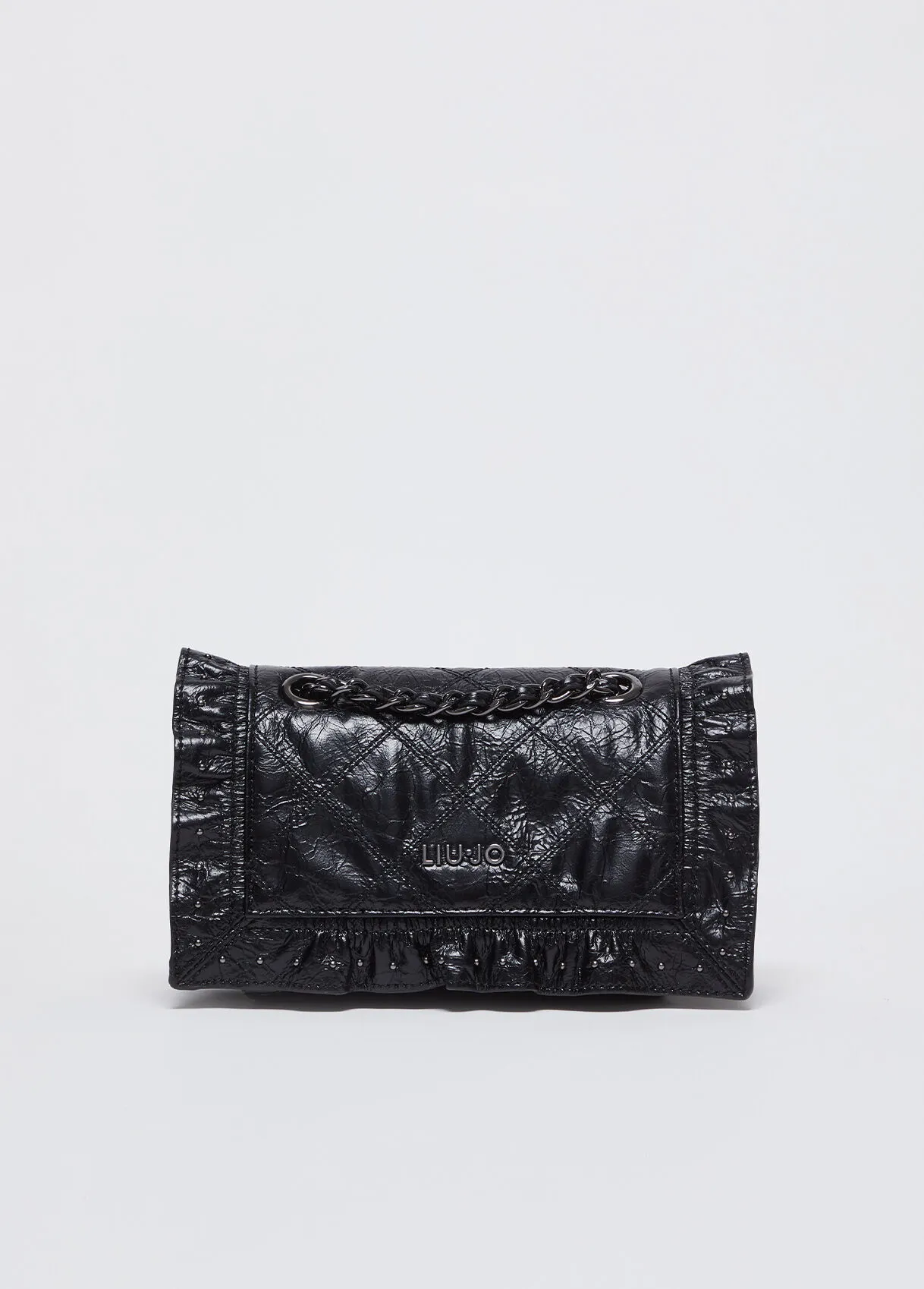Borsa a tracolla glossy matelassé