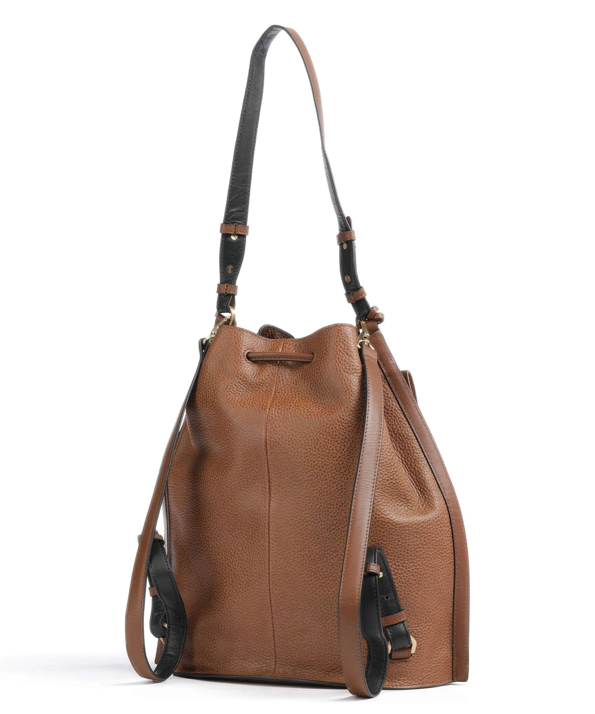  Burkely Keen Keira Borsa a zainetto pelle granulata cognac  