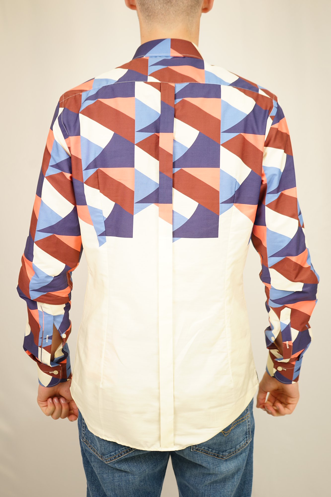 Camicia bicolor Universo