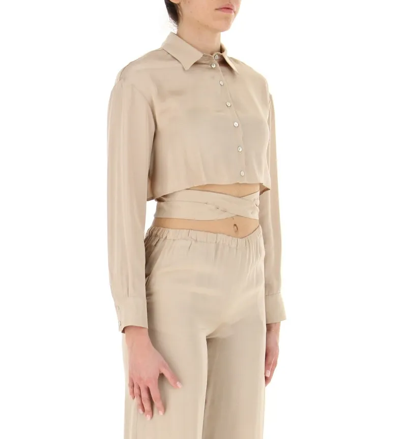 Camicia cropped