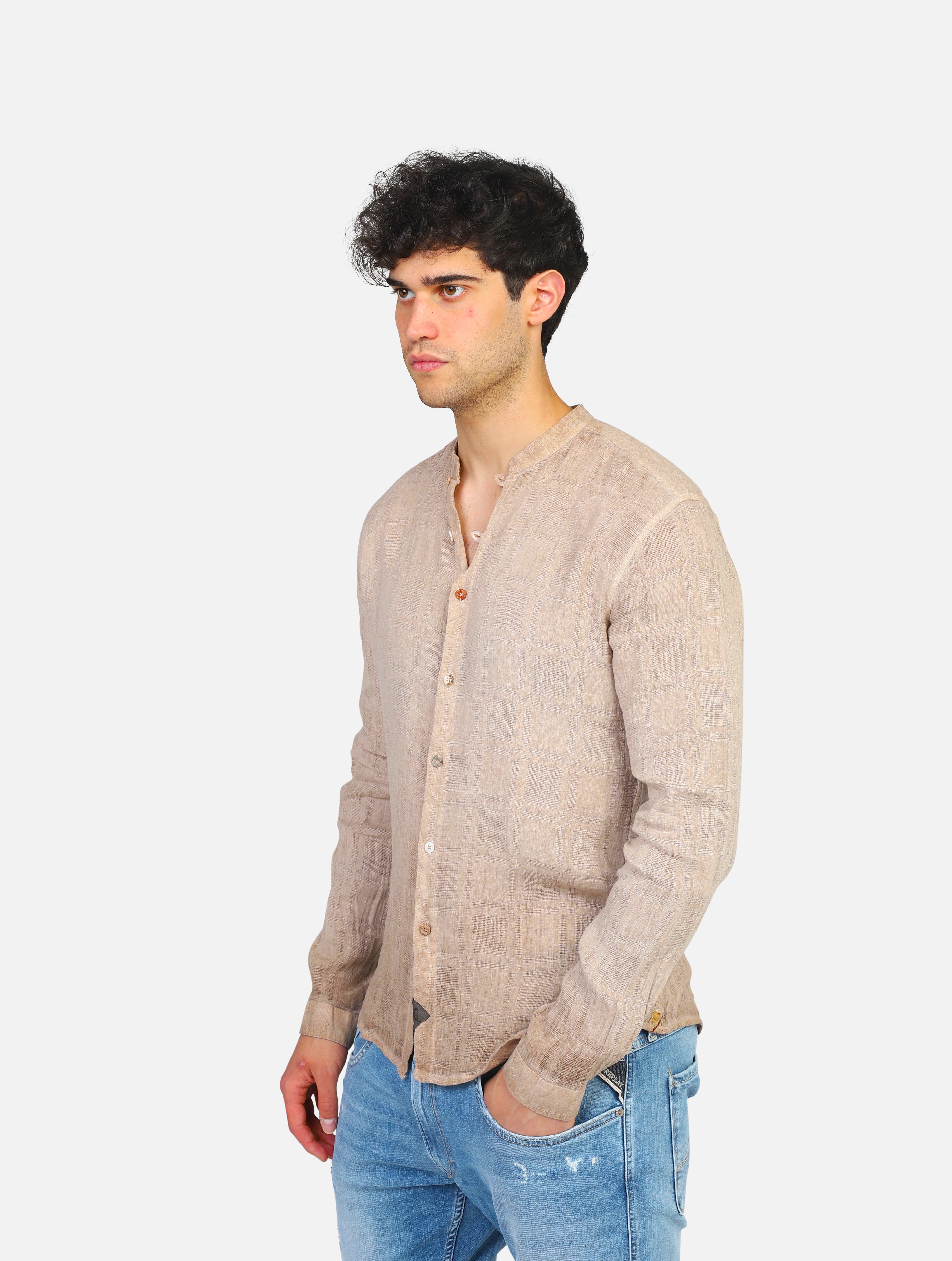 camicia KOON - HCM045LEGNO