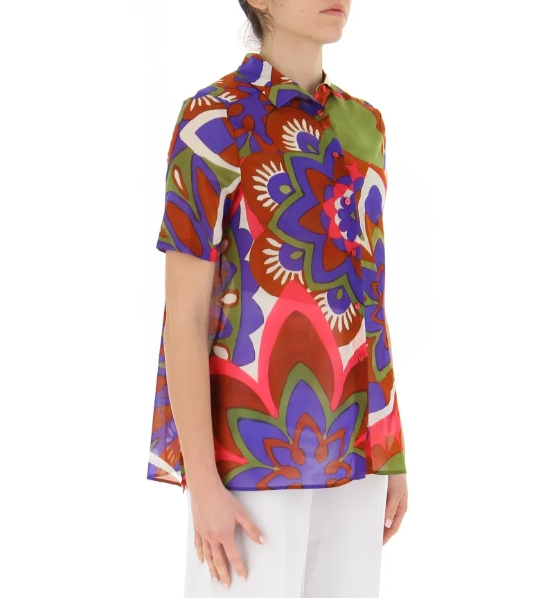 Camicia maniche corte