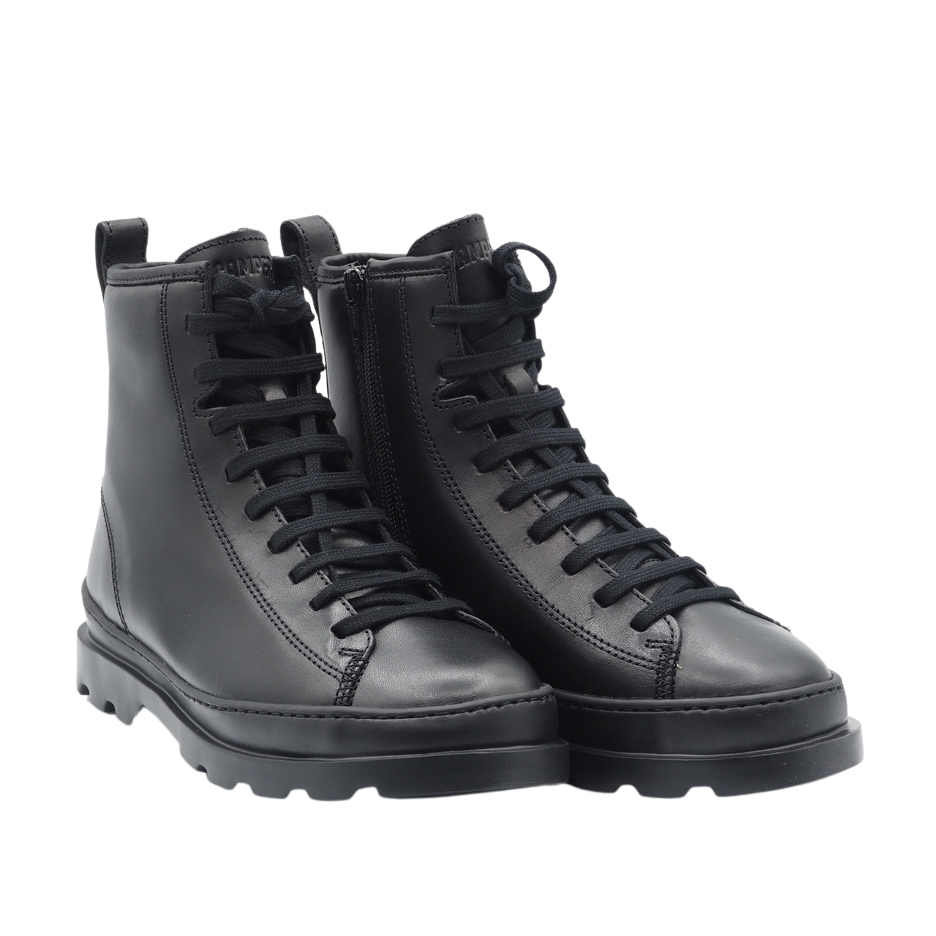 Camper Brutus stivaletto anfibio donna nero