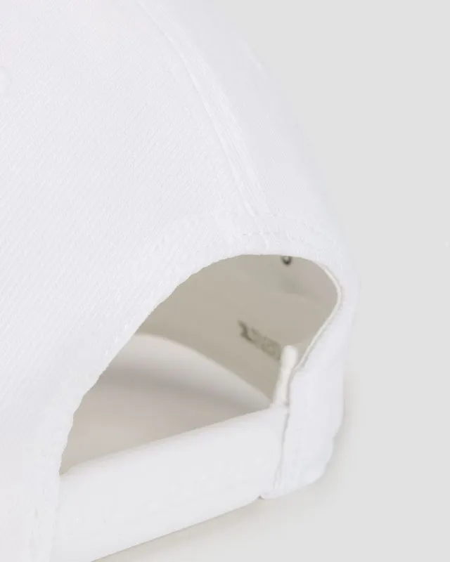 Cappellino bianco G/Fore Monochrome Pray for Birdies Stretch Twill Snapback