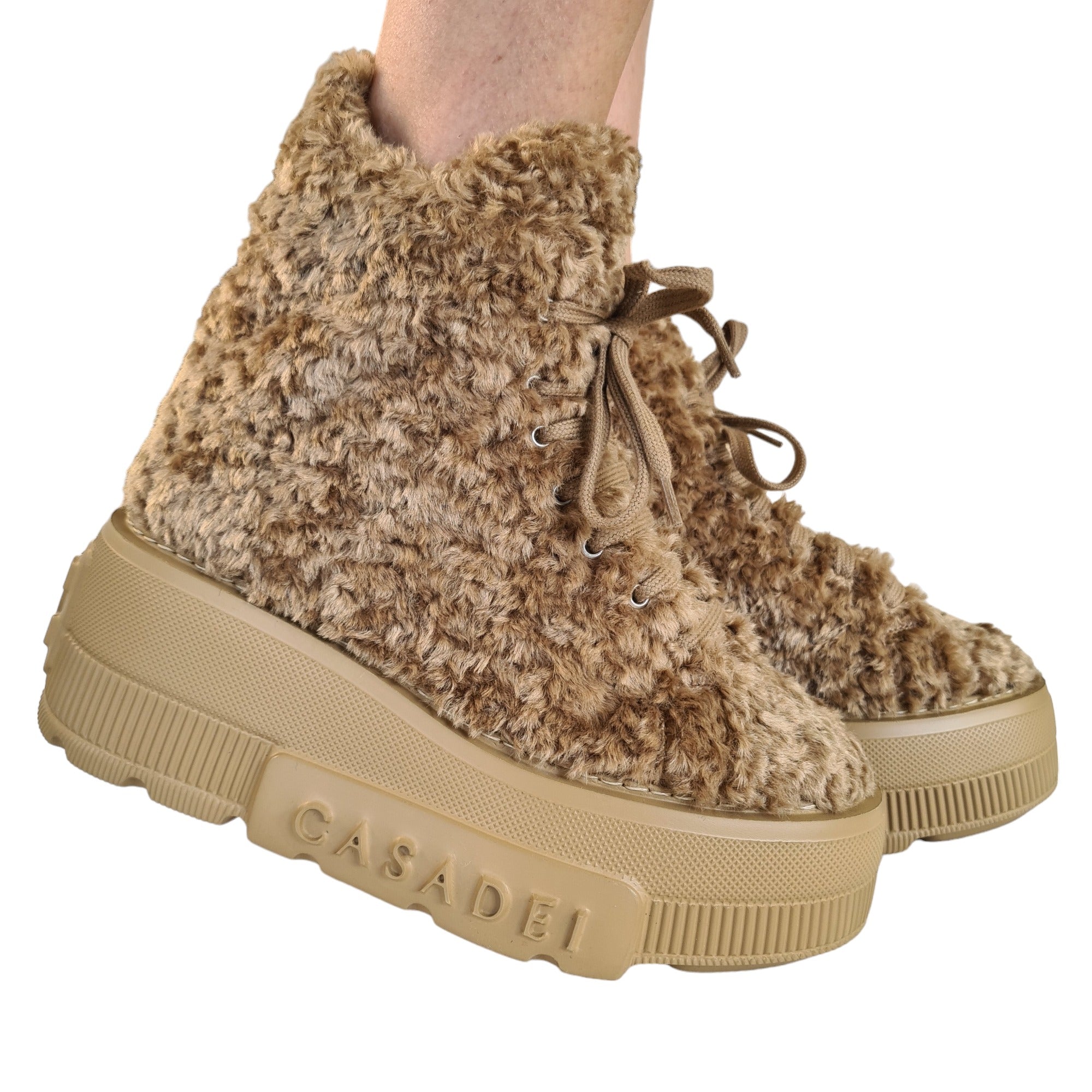 Casadei Stivaletto Sneakers Donna Caramello Rif.144