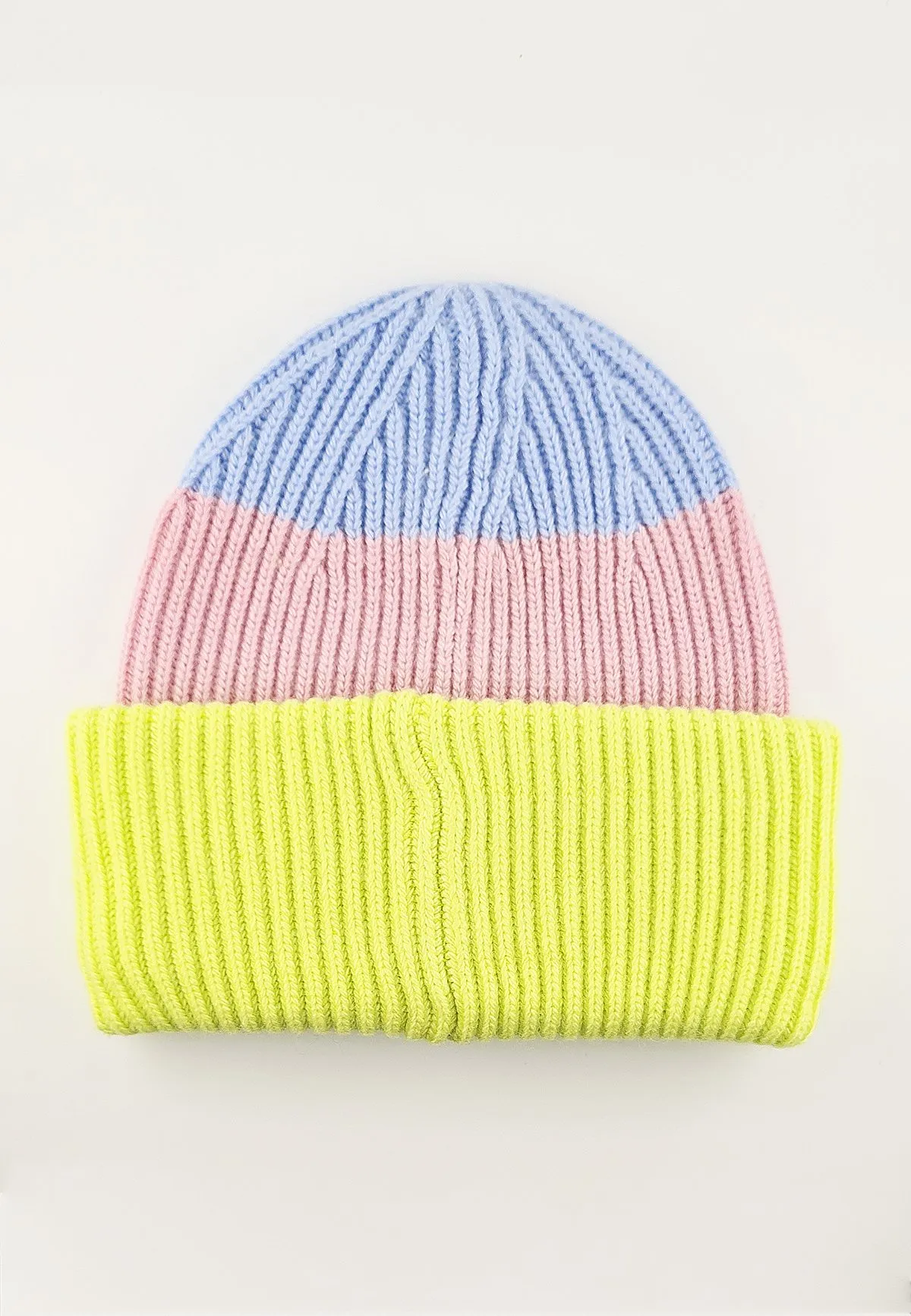 CASHMERE_STRIPPED _BEANIE - Berretto