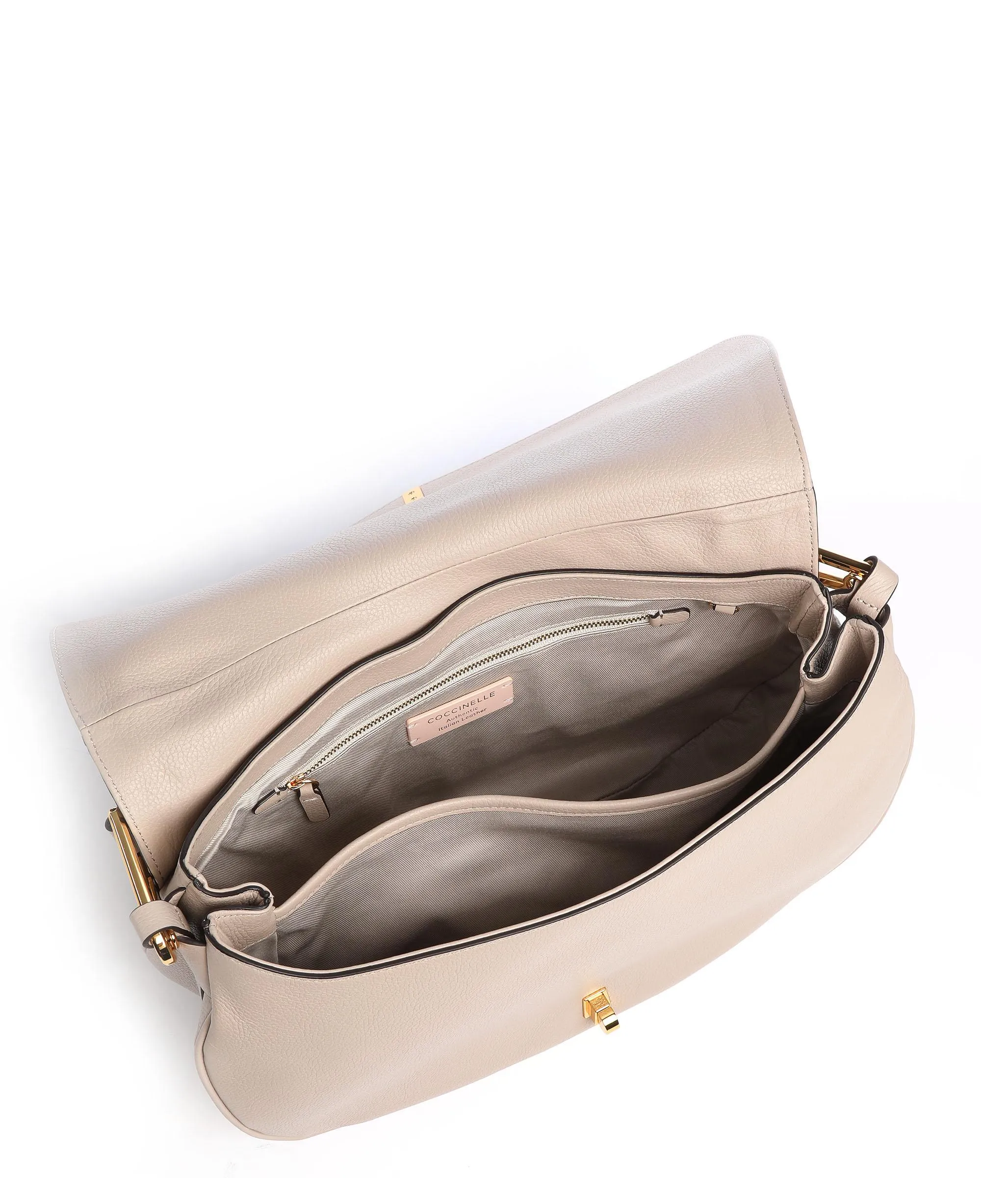  Coccinelle Magie Borsa hobo pelle granulata powder  