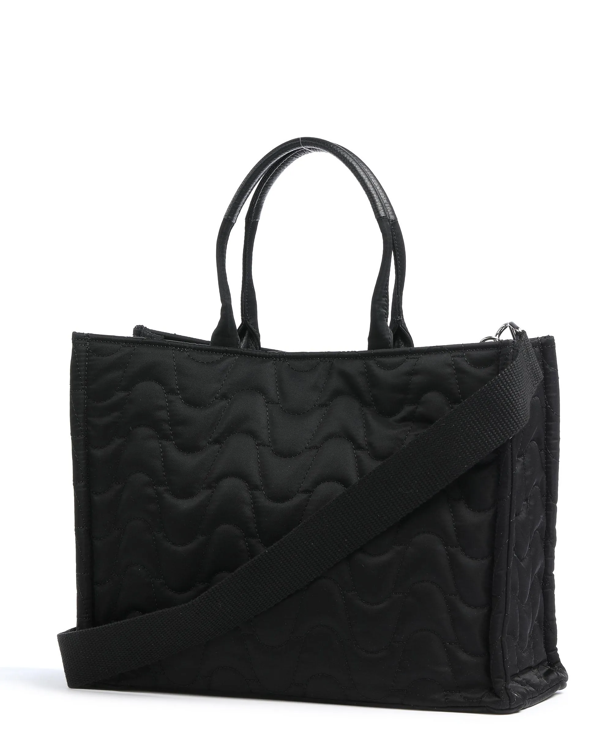  Coccinelle Never Without Bag Borsa a mano nylon nero  