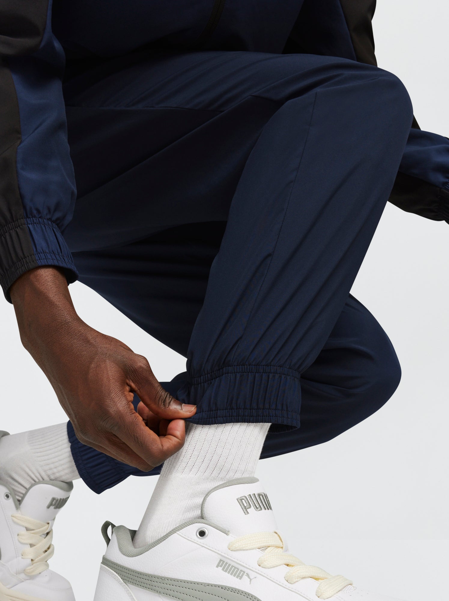 Completo giacca + joggers 'Puma' - BLU