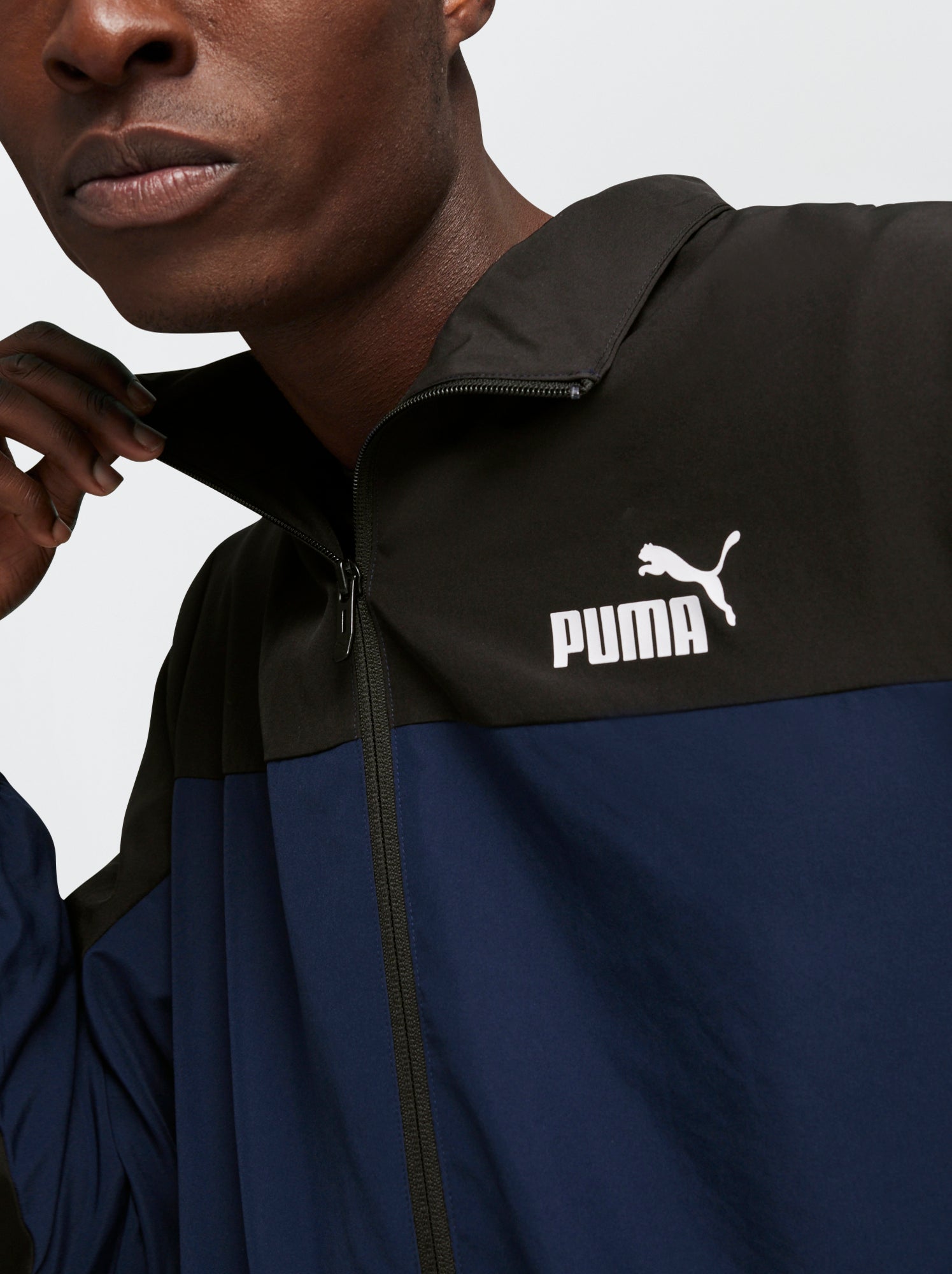 Completo giacca + joggers 'Puma' - BLU
