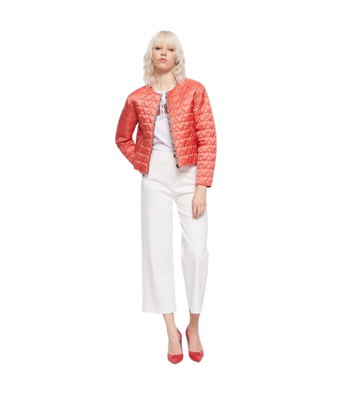 Denny Rose Jeans Donna Pantaloni   Wide Cropped