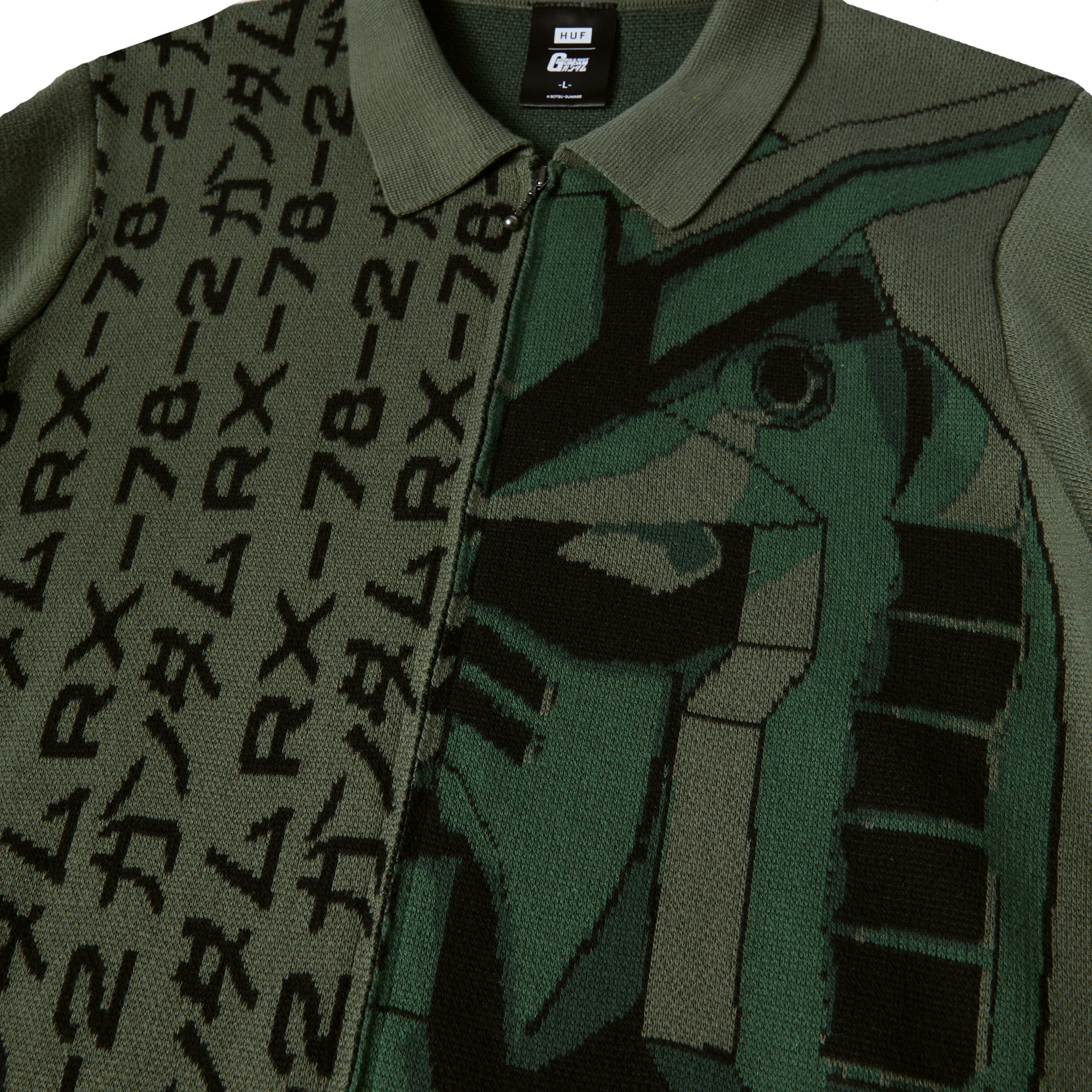 Destroy Gundam Zip Sweater