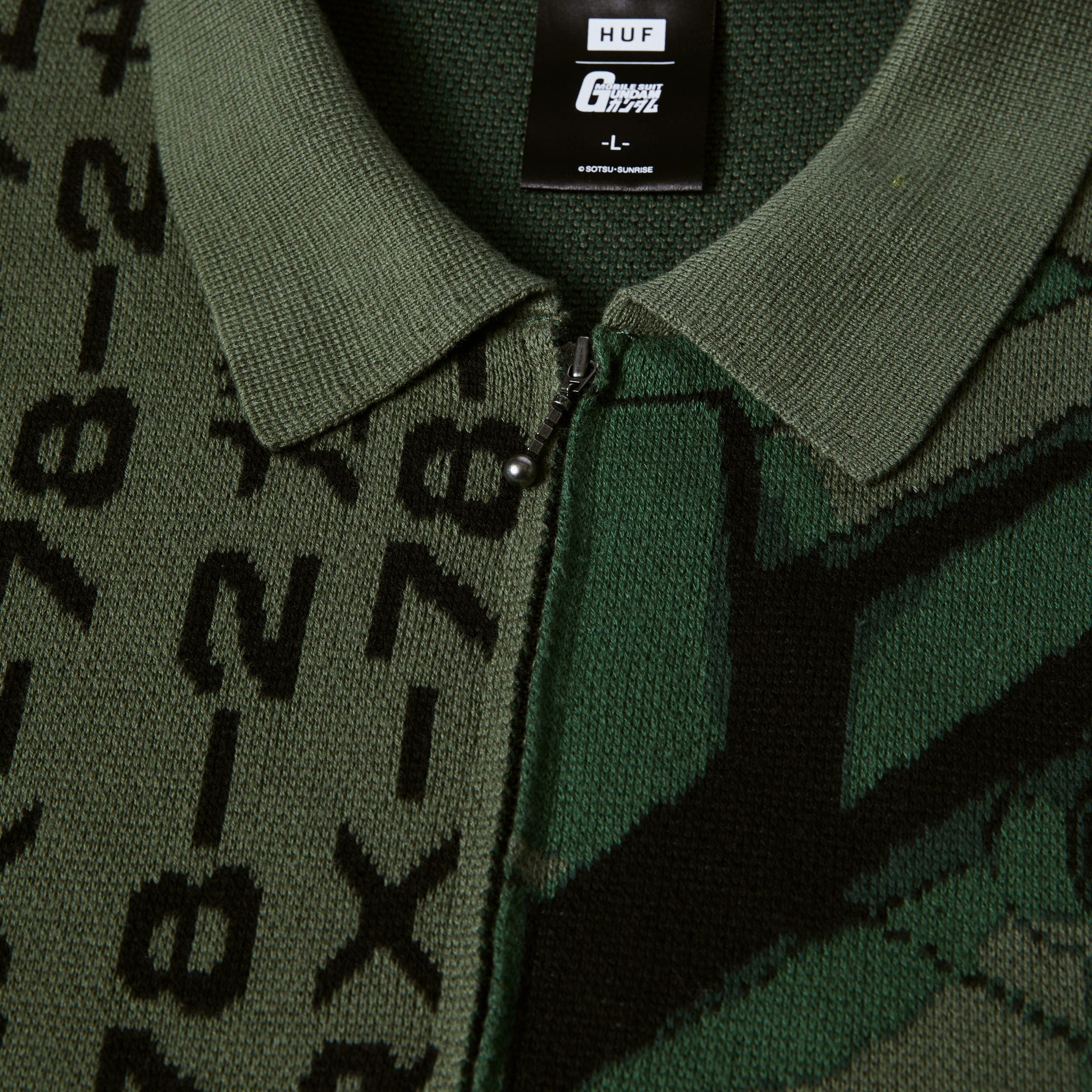 Destroy Gundam Zip Sweater