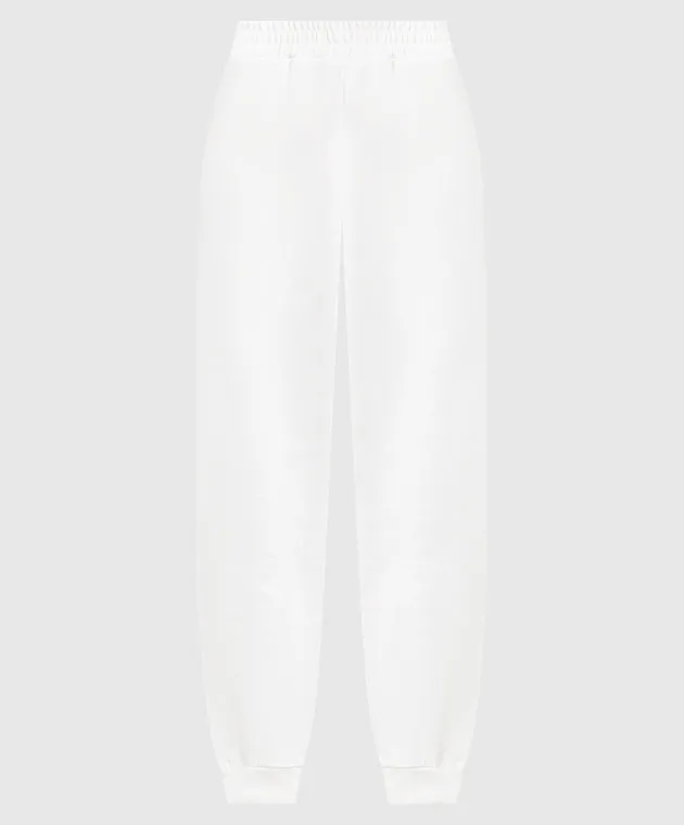 Dondup Pantaloni da jogging bianchi F234KF0210D002