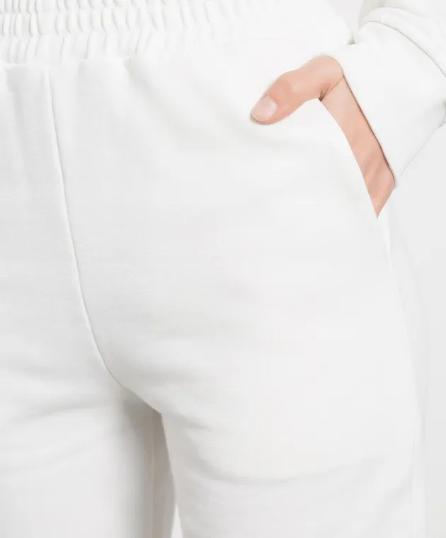 Dondup Pantaloni da jogging bianchi F234KF0210D002