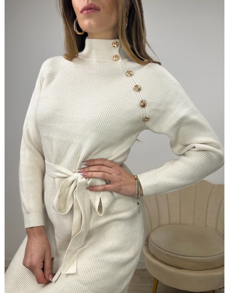DRESS CLARY BEIGE