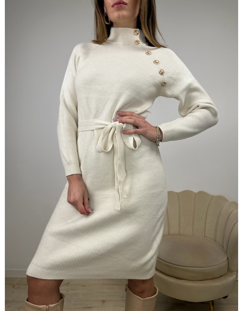 DRESS CLARY BEIGE