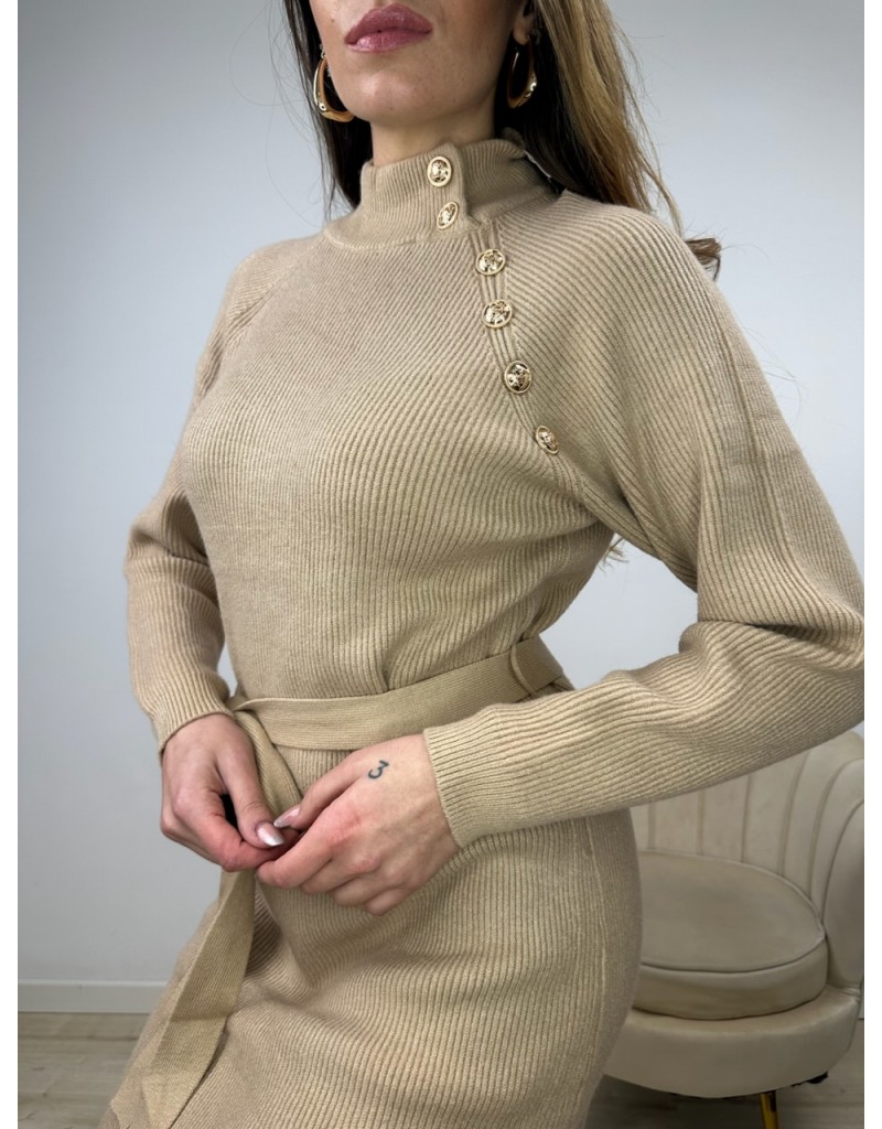 DRESS CLARY CAMEL
