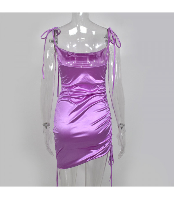Dress in raso sofk