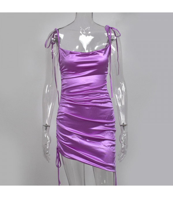 Dress in raso sofk