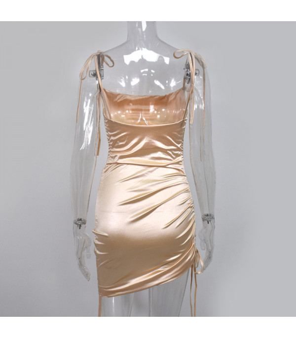 Dress in raso sofk