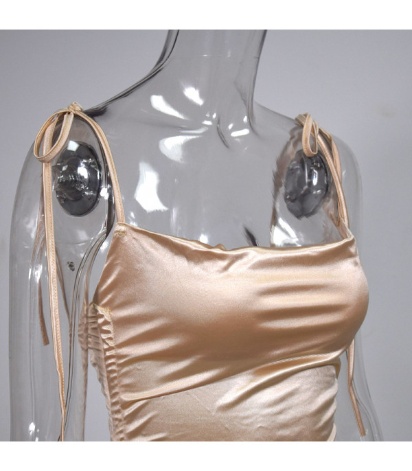 Dress in raso sofk