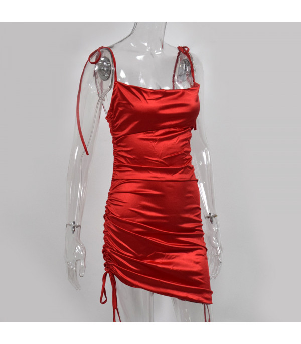 Dress in raso sofk